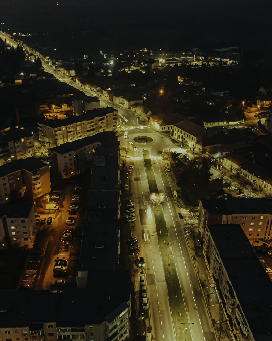 I Photographed Fagaras, My Beautiful Hometown, With My Little Drone
