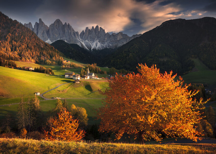 Odle, Dolomites, Italy