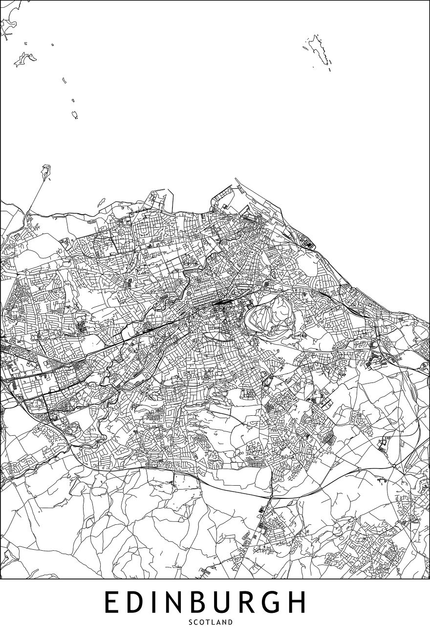 I Draw Line Maps Of World Cities Part 2