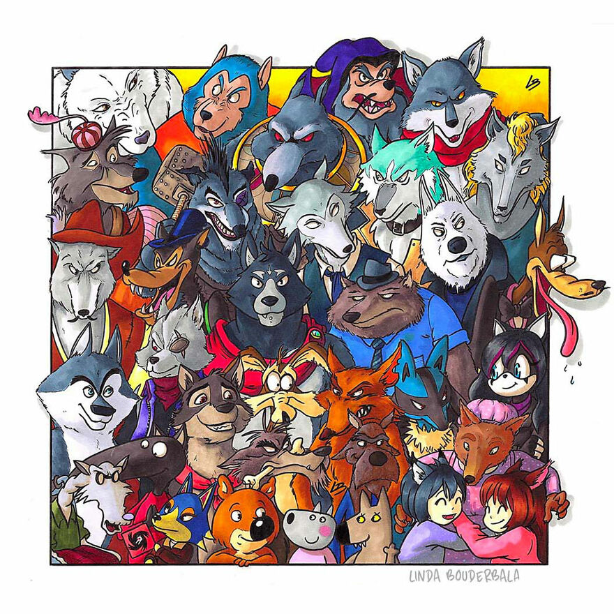 I Sorted Famous Characters Into Teams Of The Same Animal Species (New Pics) I Sorted Famous Characters Into Teams Of The Same Animal Species (New Pics)