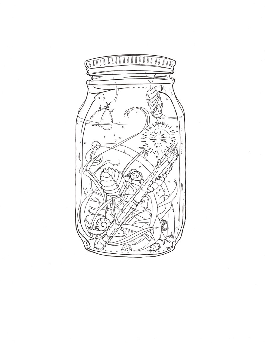 I Drew 41 Illustrations Over 2 Years For My Self-Published Coloring Book. Now I Can't Quit Doodling! (12+ Pictures) I Drew 41 Illustrations Over 2 Years For My Self-Published Coloring Book. Now I Can't Quit Doodling! (12+ Pictures)