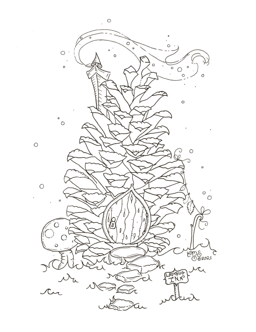 I Drew 41 Illustrations Over 2 Years For My Self-Published Coloring Book. Now I Can't Quit Doodling! (12+ Pictures) I Drew 41 Illustrations Over 2 Years For My Self-Published Coloring Book. Now I Can't Quit Doodling! (12+ Pictures)