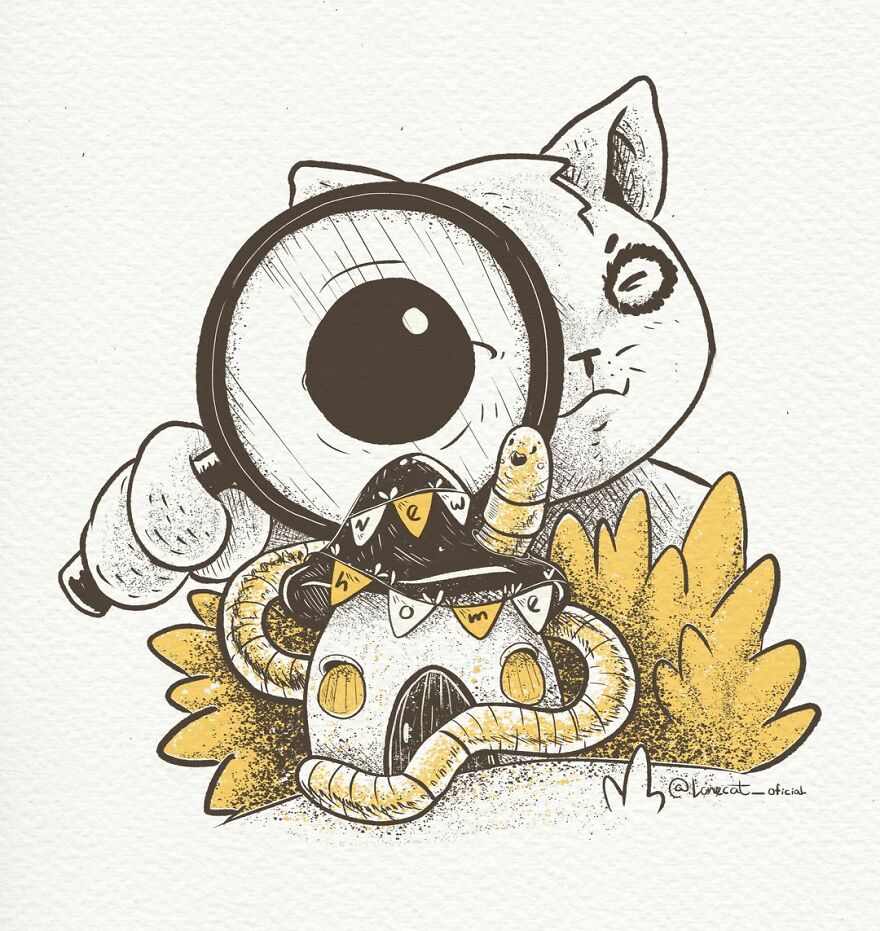 I Stopped By Wormie's New Home To Eat A Piece Of Cake