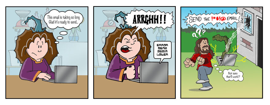 I Created A Cartoon Strip Of My Best Friend's Life To Recover From Depression