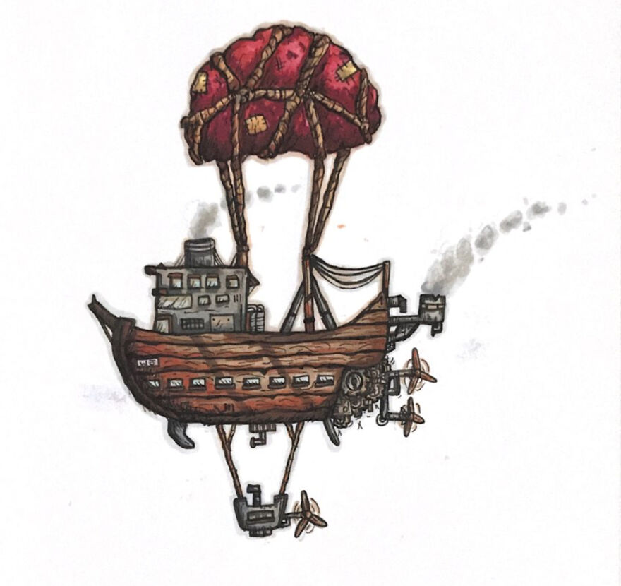 I Started Doing Some Random Drawings Over Lockdown. Here Are Some Of Them...