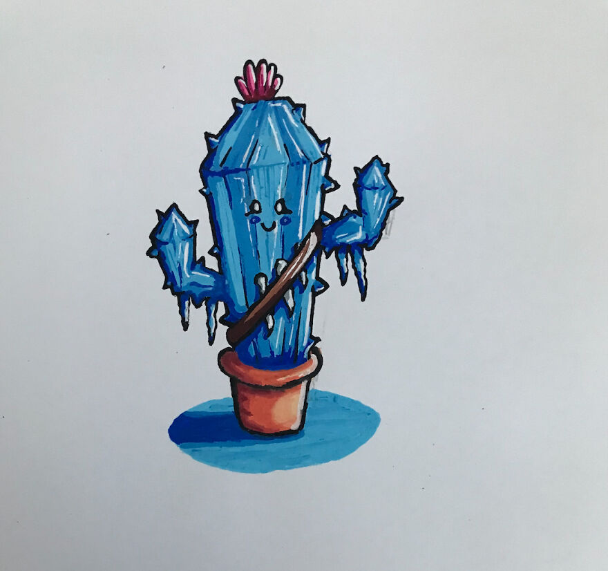 I Started Doing Some Random Drawings Over Lockdown. Here Are Some Of Them...