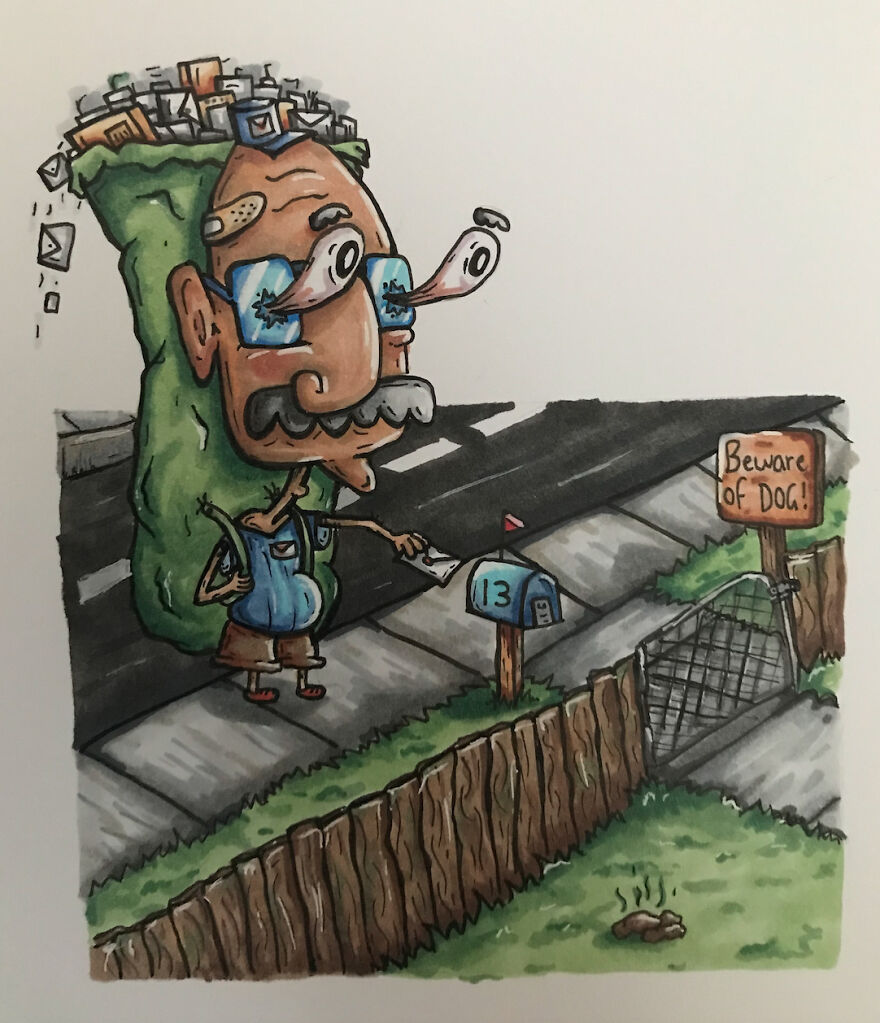 I Started Doing Some Random Drawings Over Lockdown. Here Are Some Of Them...