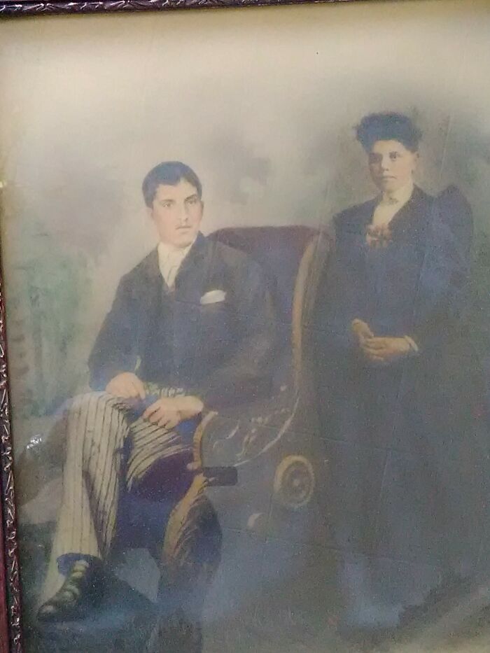 My Great, Great Grandparents James Goddard (1876-1942) And Margaret Goddard Née Millar (1877-1948)