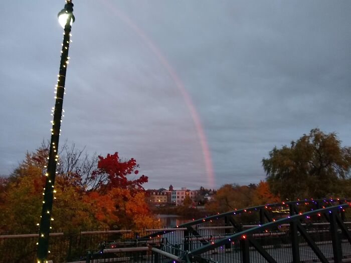 Downtown Red Rainbow