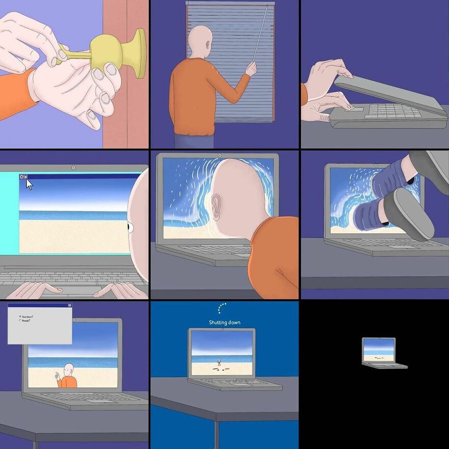 Immerse Yourself In The Surreal Universe Of Alex Gamsu Jenkins (New Comics)