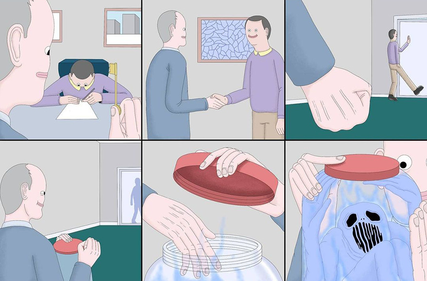 Immerse Yourself In The Surreal Universe Of Alex Gamsu Jenkins (New Comics)