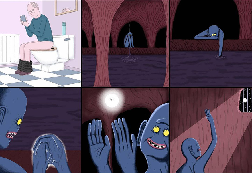 Immerse Yourself In The Surreal Universe Of Alex Gamsu Jenkins (New Comics)