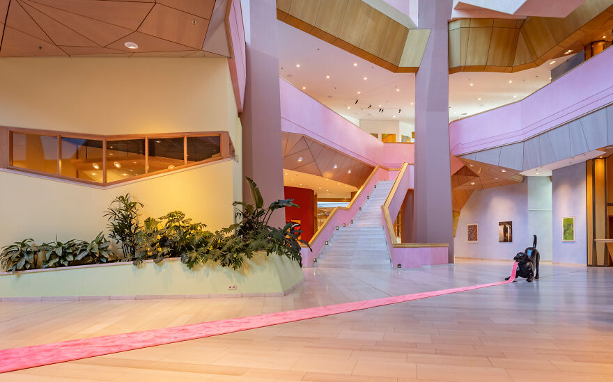 We Created A Welcome Back-Sculpture After The Lockdown During The Pandemic.