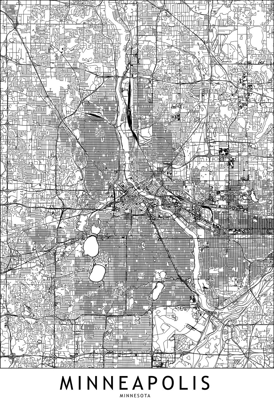 I Draw Line Maps Of World Cities Part 2