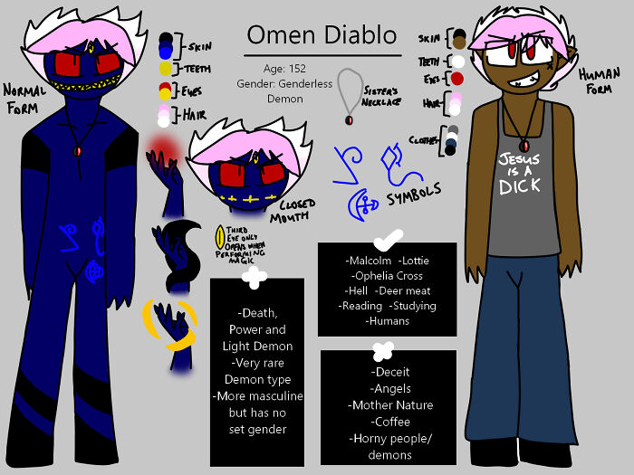 The Terrifying....omen Diablo (You Can See More On My Instagram And Youtube)