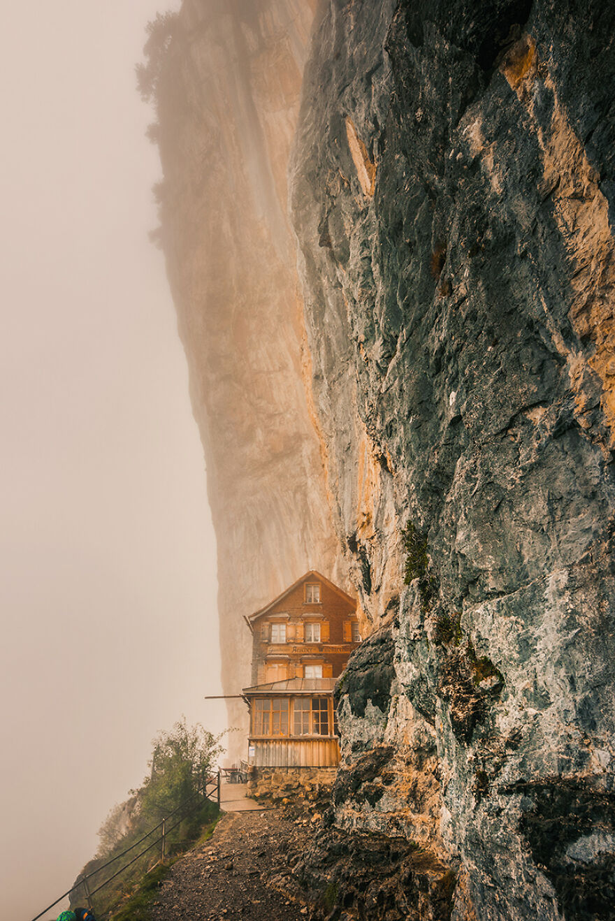 After A Long Day Hike In The Fog I Finally Made It To Heaven. After A Long Day Hike In The Fog I Finally Made It To Heaven.