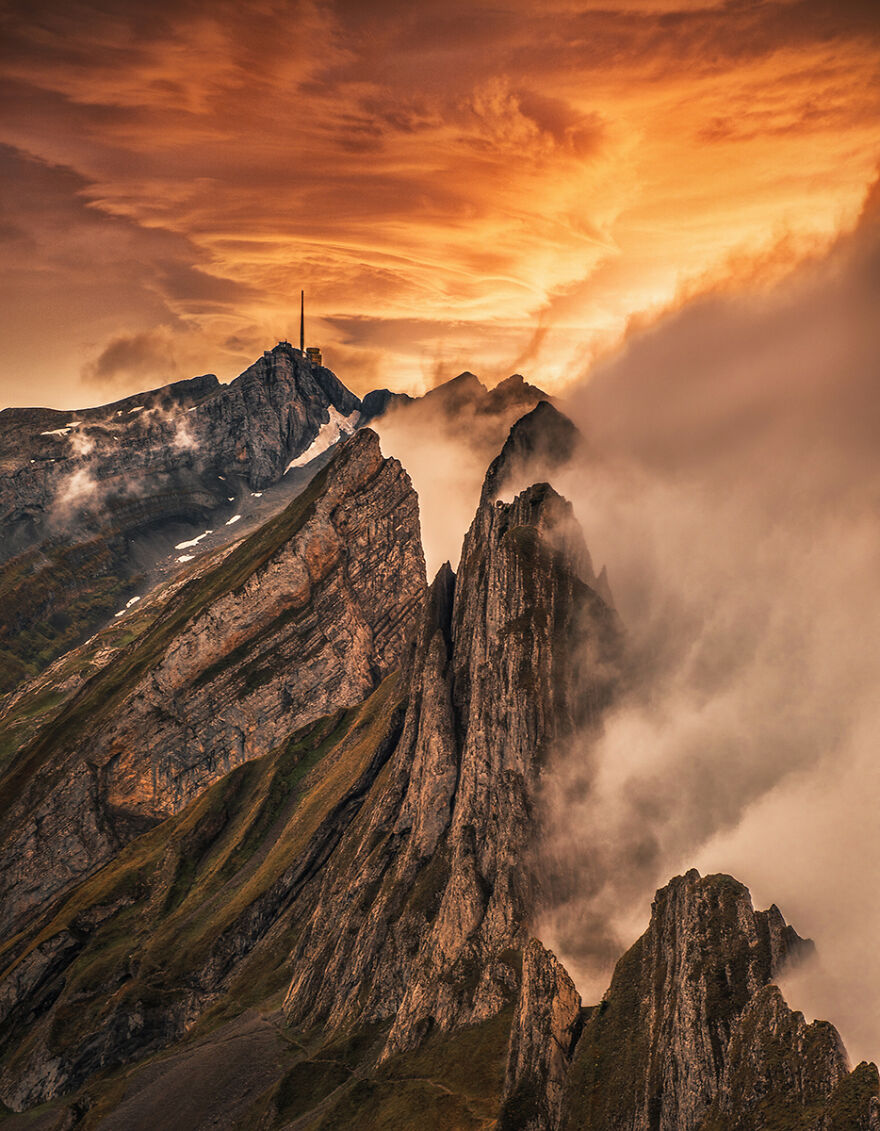 After A Long Day Hike In The Fog I Finally Made It To Heaven. After A Long Day Hike In The Fog I Finally Made It To Heaven.