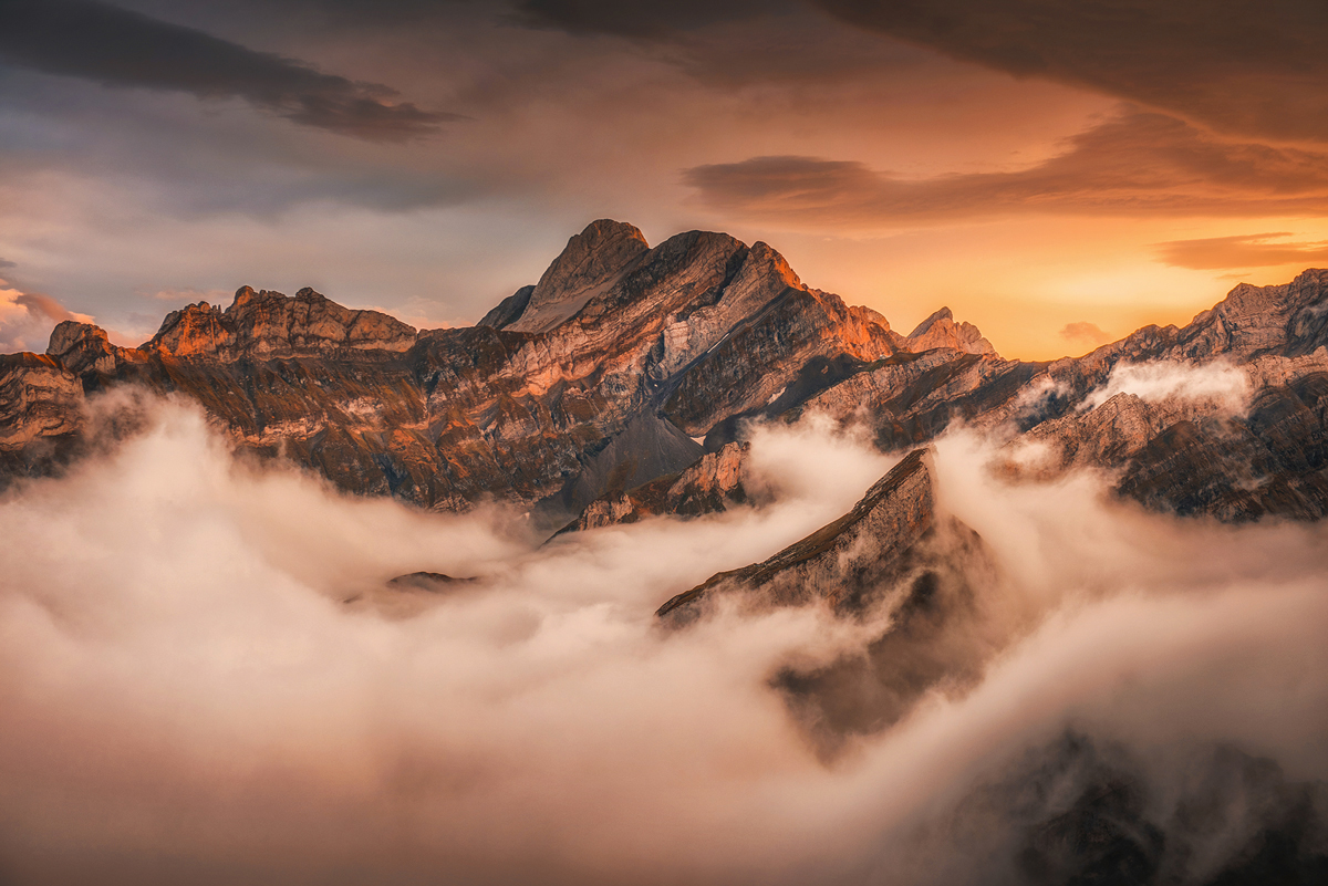 After A Long Day Hike In The Fog I Finally Made It To Heaven.