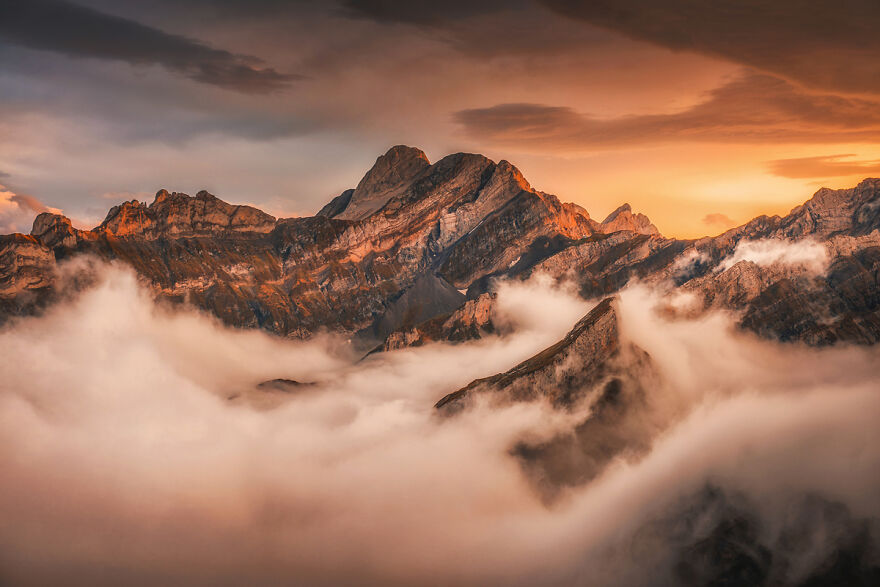 After A Long Day Hike In The Fog I Finally Made It To Heaven. After A Long Day Hike In The Fog I Finally Made It To Heaven.