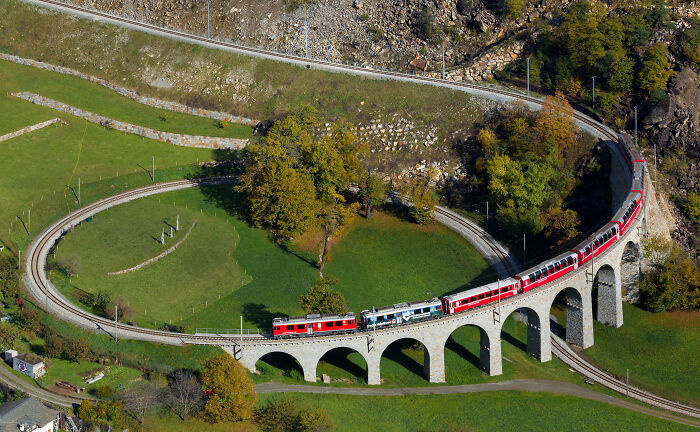 Brusio Spiral Viaduct, Switzerland