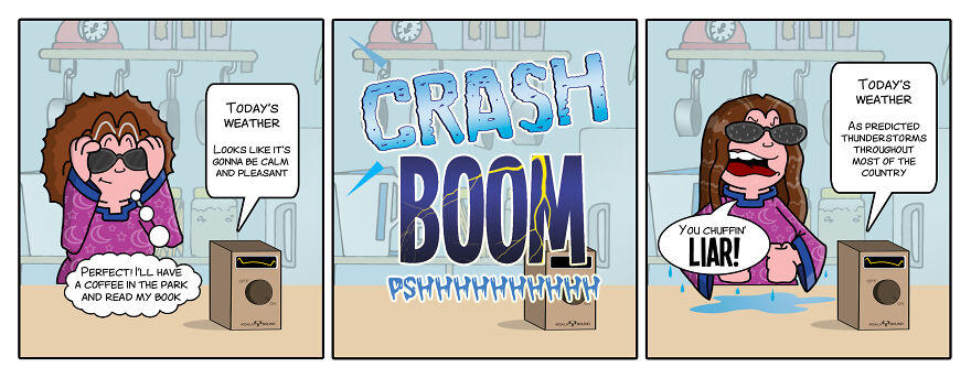 I Created A Cartoon Strip Of My Best Friend's Life To Recover From Depression