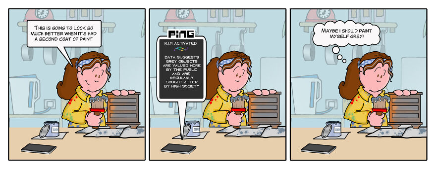 I Created A Cartoon Strip Of My Best Friend's Life To Recover From Depression