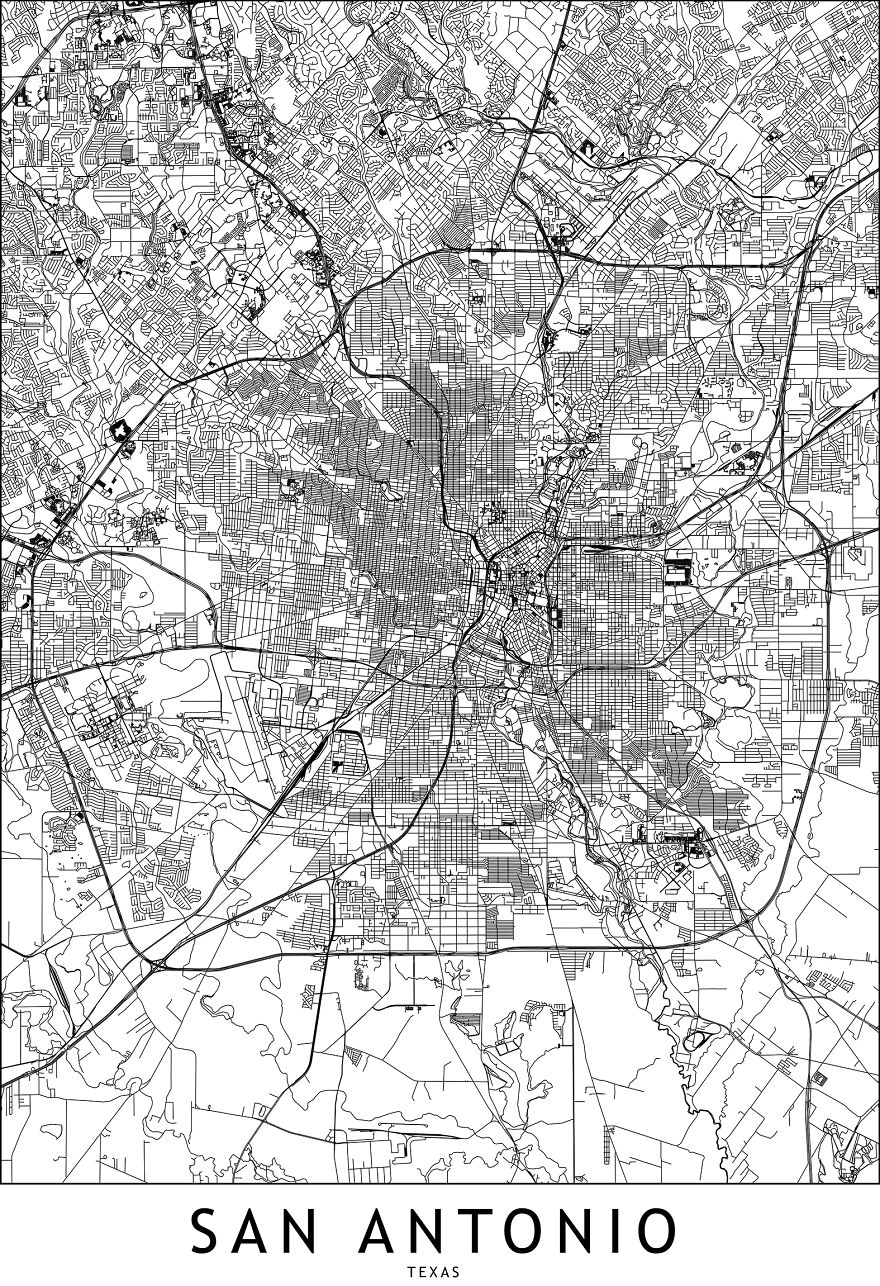 I Draw Line Maps Of World Cities Part 2