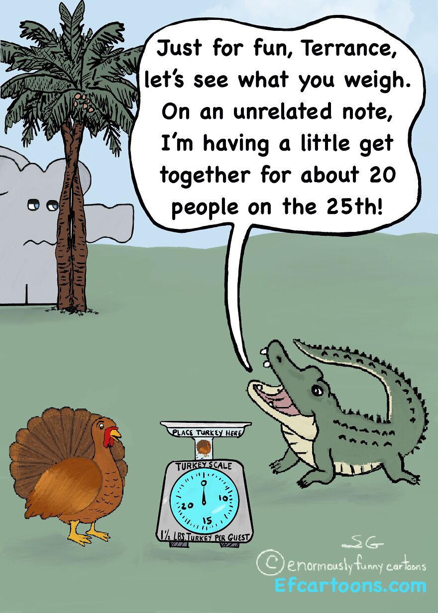 Happy Thanksgiving From Enormously Funny Cartoons!