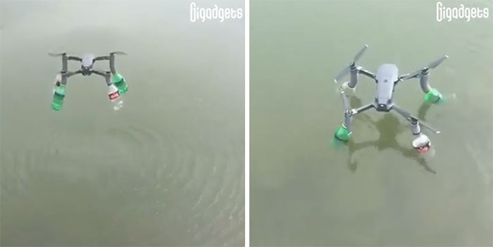 Cómo evitar que tu dron se hunda si cae en un río