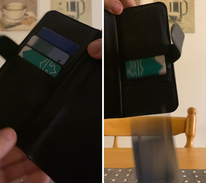 My 25 Dollar Wallet Case Cannot Hold Cards Correctly