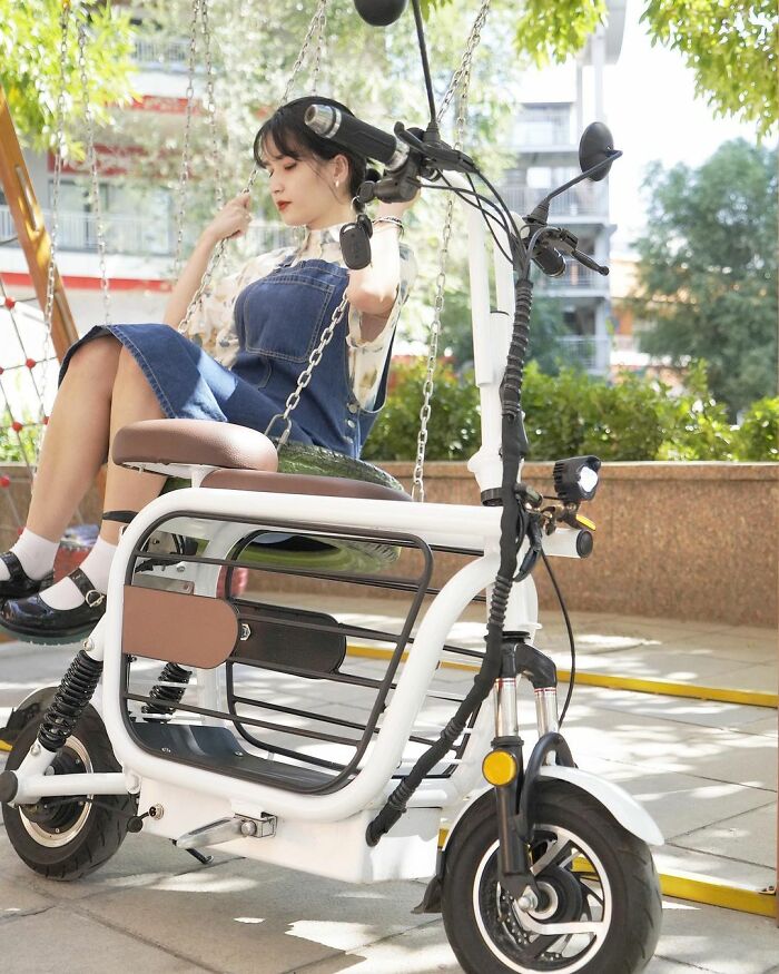 The Japanese Have Invented A Pet-Friendly E-Bike Called A Mopet, And It's Going To Make Their Transportation Much Easier The Japanese Have Invented A Pet-Friendly E-Bike Called A Mopet, And It's Going To Make Their Transportation Much Easier