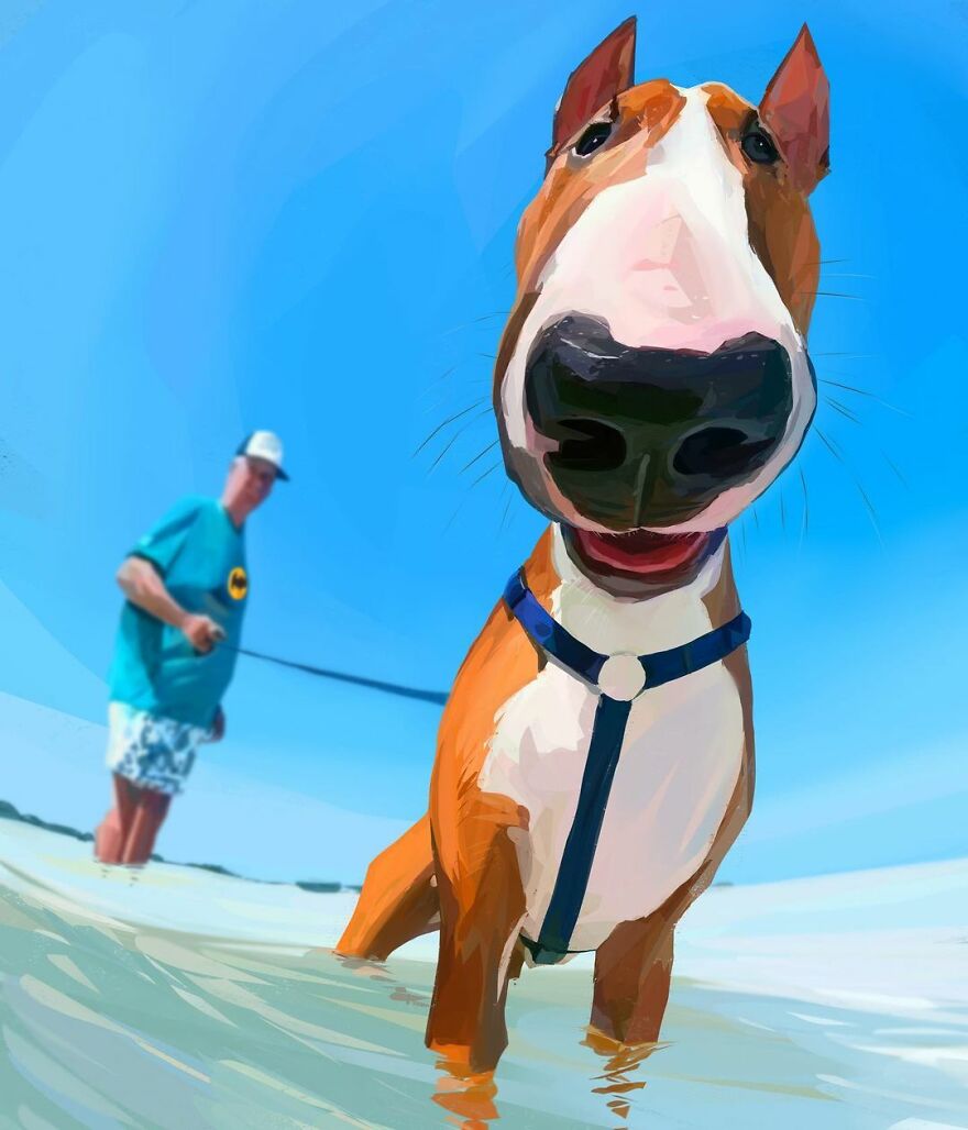 Artist Expresses The True Essence Of Dogs In Fun Caricatures (63 Pics)