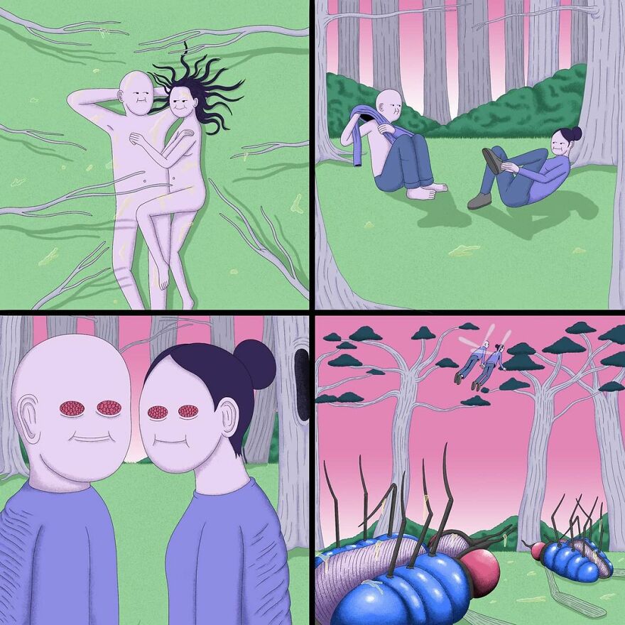 Immerse Yourself In The Surreal Universe Of Alex Gamsu Jenkins (New Comics)