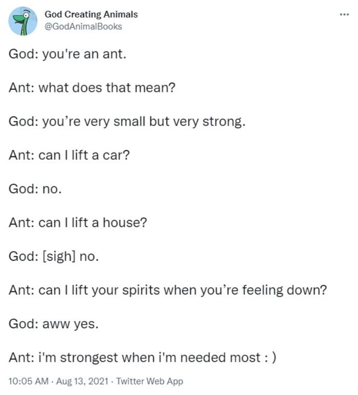 God Creates Ants