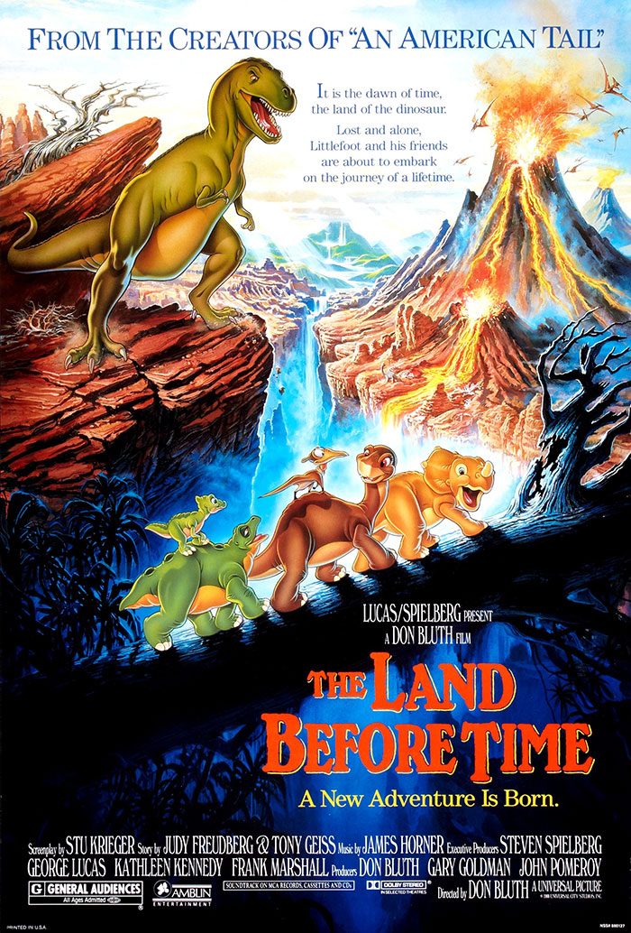 Poster of The Land Before Time movie 