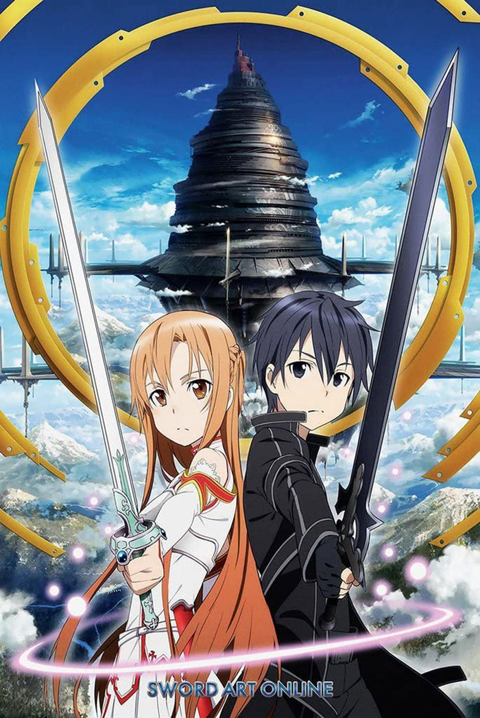 Poster of Sword Art Online anime series 