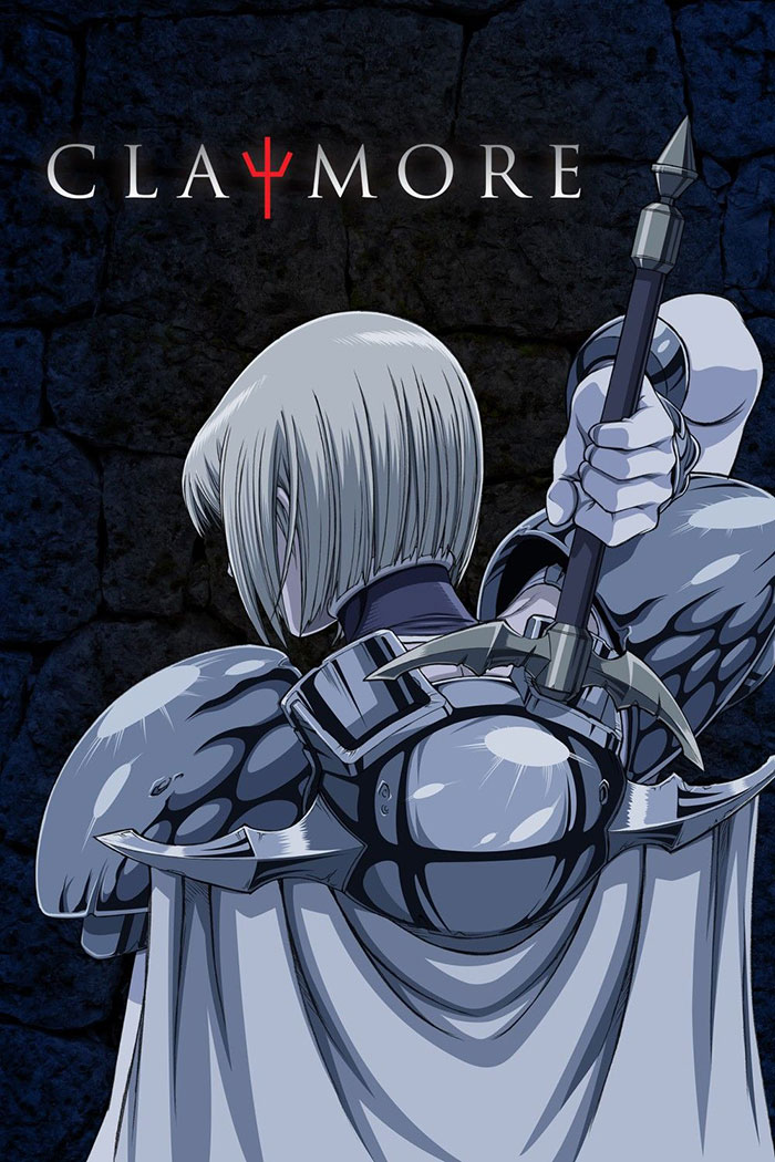 Poster of Claymore anime series 