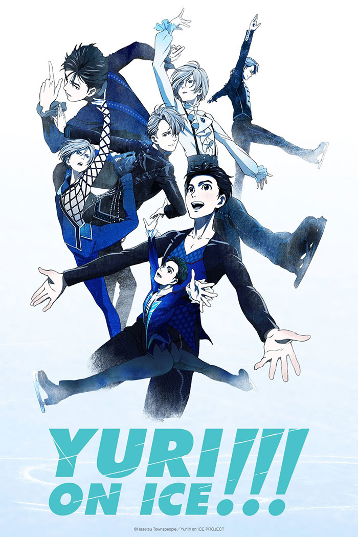 Poster of Yuri!!! On Ice anime series 