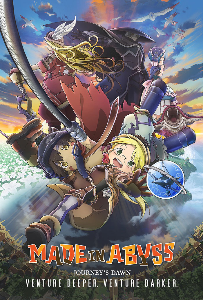 Poster of Made In Abyss anime series 