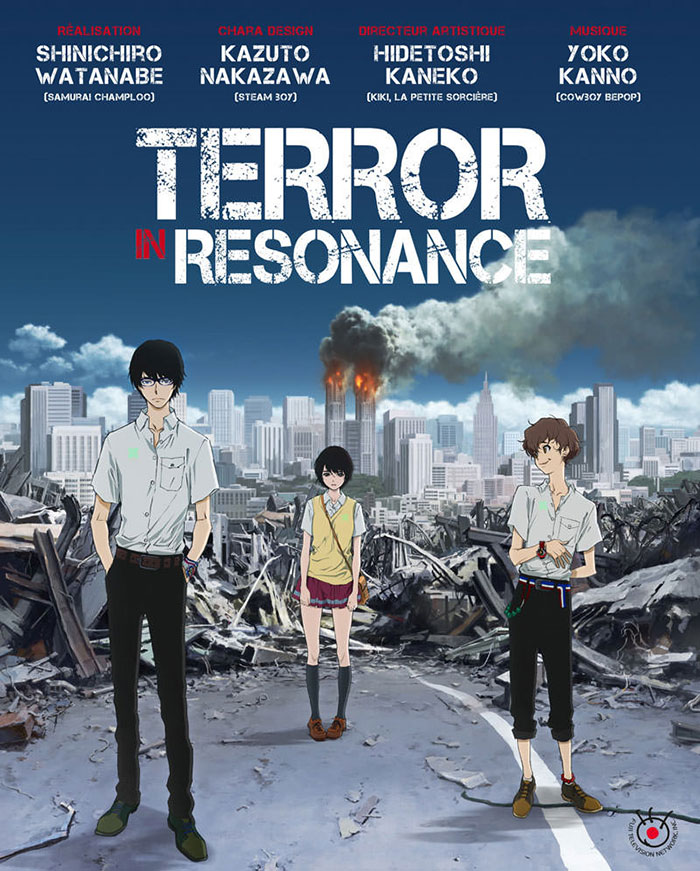 Poster of Terror In Resonance anime series 