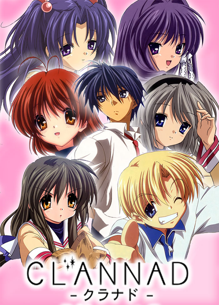 Poster of Clannad anime series 