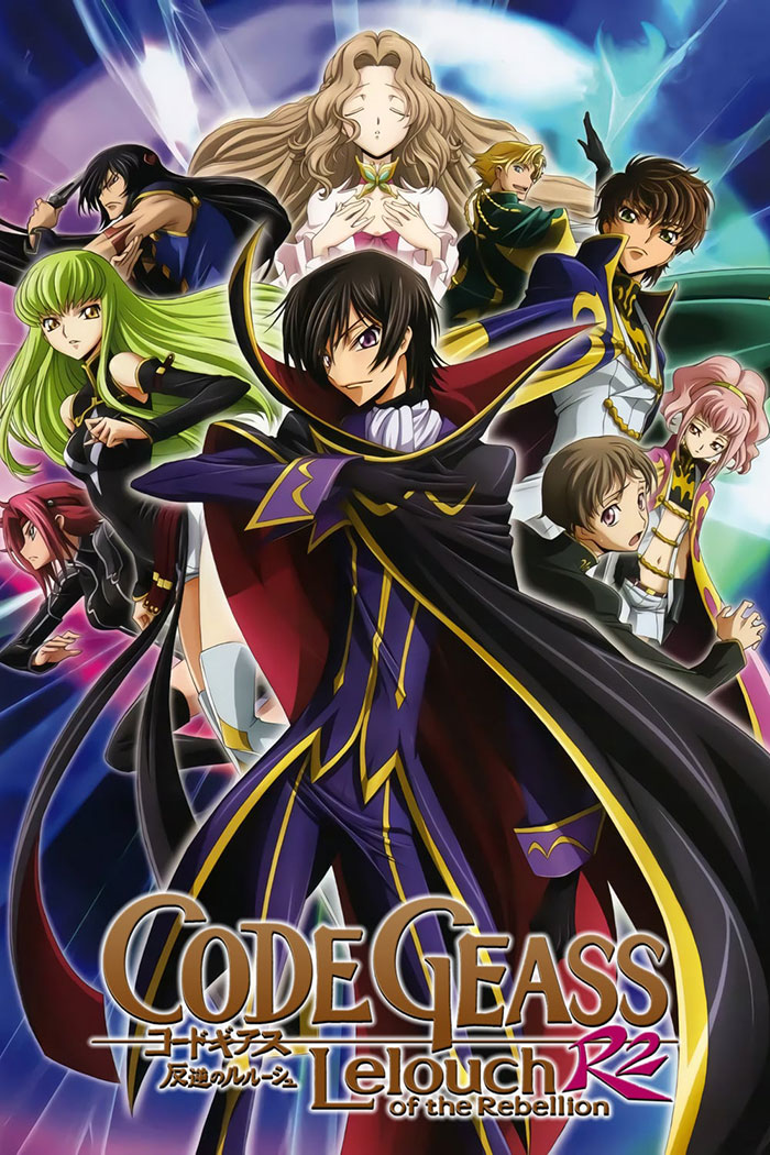 Poster of Code Geass: Lelouch Of The Rebellion anime series 