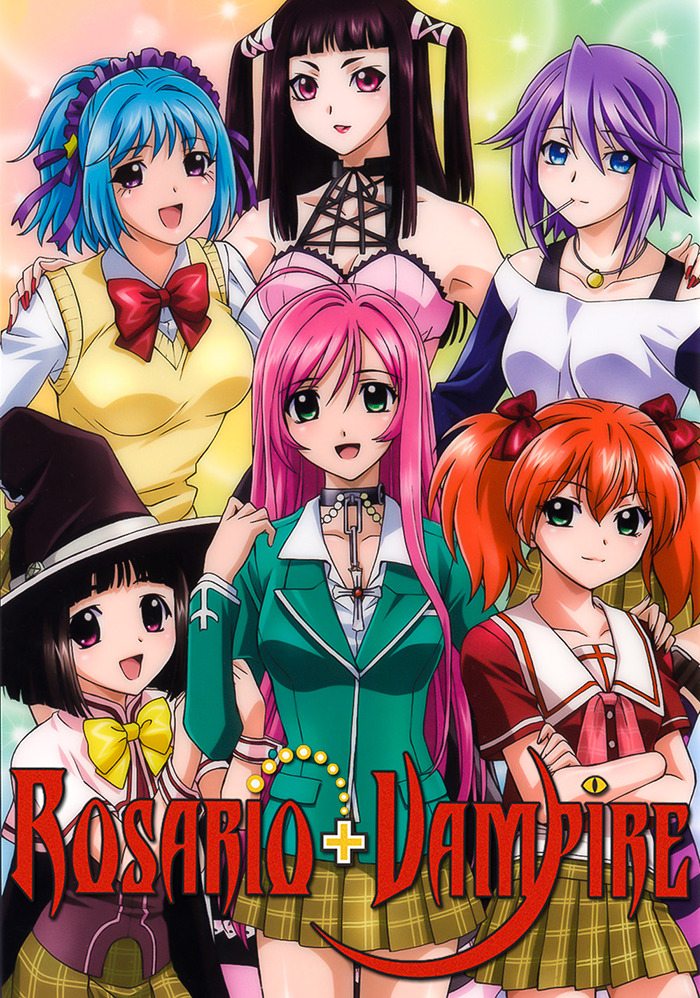 Poster of Rosario + Vampire anime series 