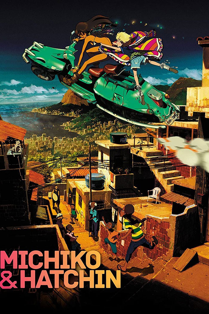 Poster of Michiko And Hatchin anime series 