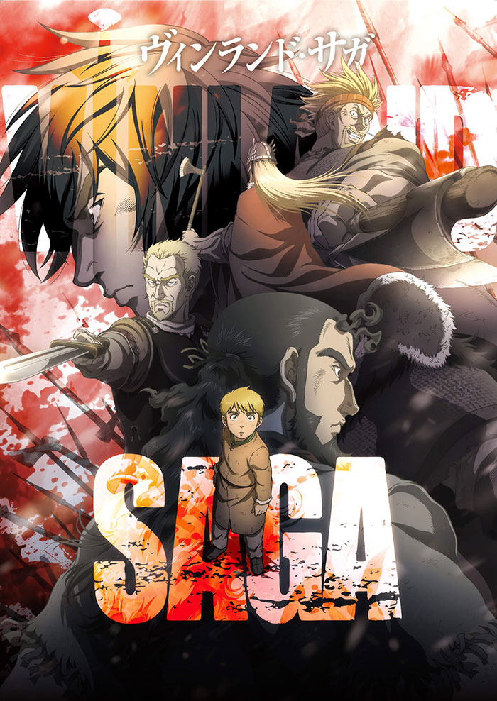 Poster of Vinland Saga anime series 