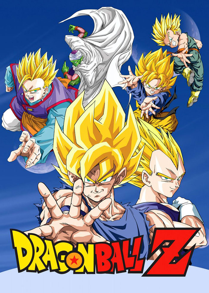 Poster of Dragon Ball Z anime series 