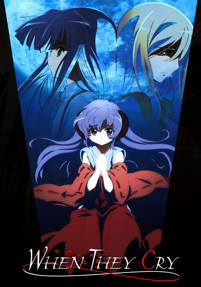 Poster of When They Cry anime series 