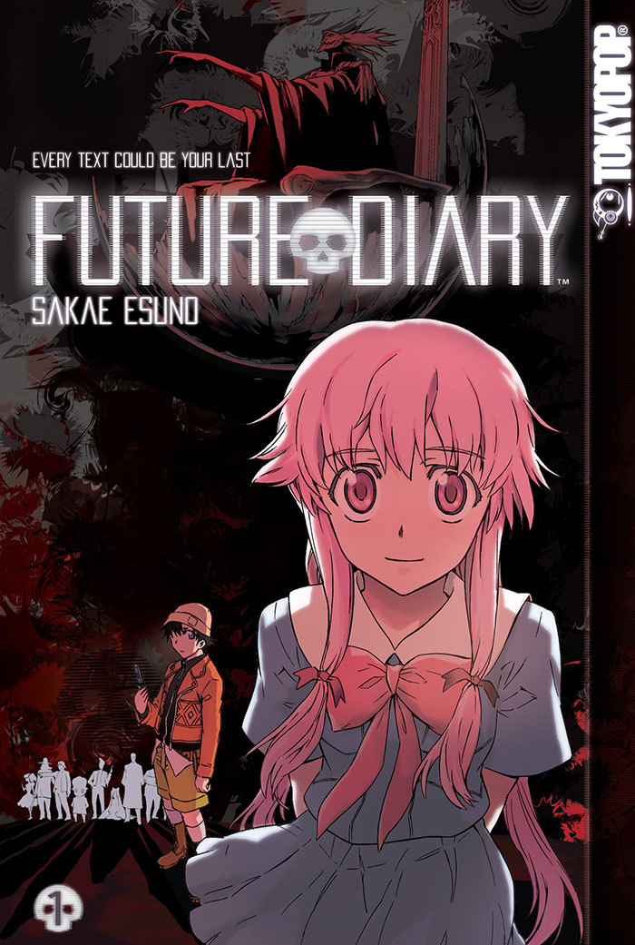 poster of Future Diary anime series 