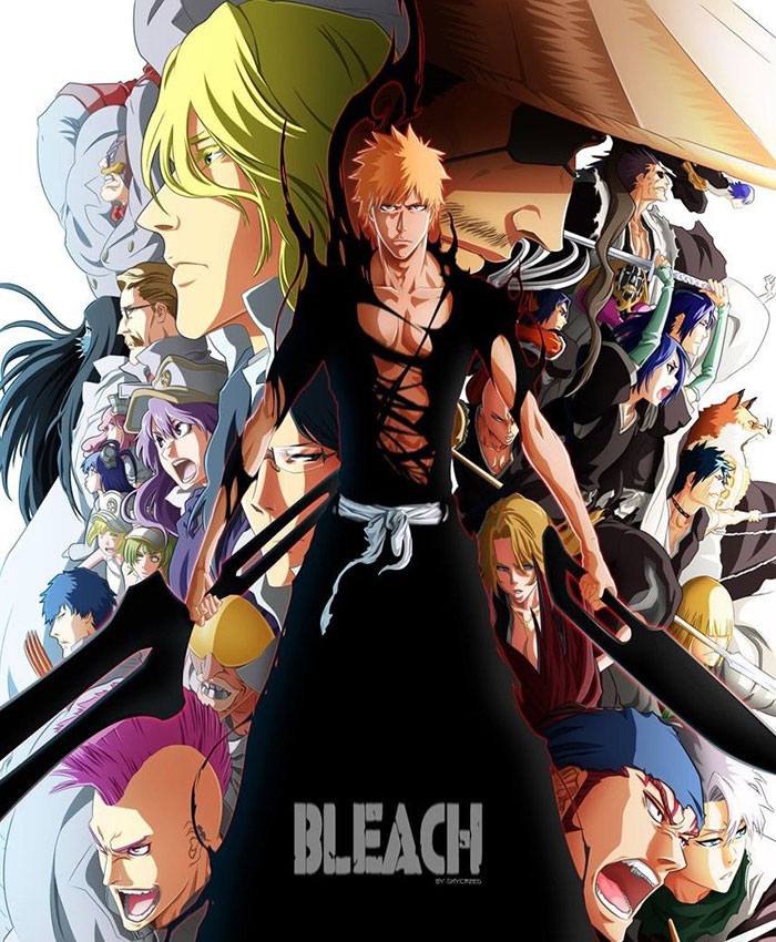 Poster of Bleach anime series 
