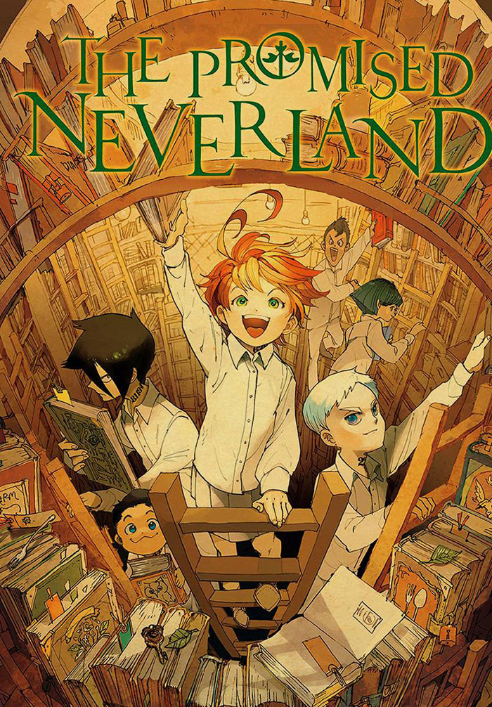 Poster of The Promised Neverland anime series 